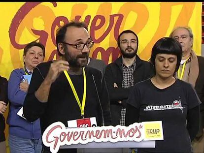 El rechazo de la CUP a investir a Mas abre la vía a unas nuevas elecciones