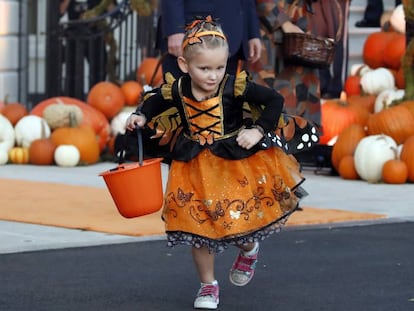 Fiesta de Halloween en la Casa Blanca.