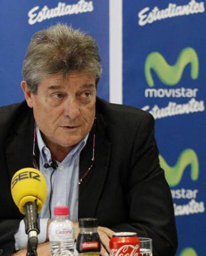 Fernando Galindo, en rueda de prensa
