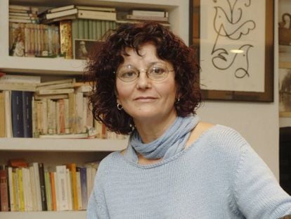 La poeta Ángeles Mora.