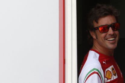 Fernando Alonso, en el circuito de Malasia.