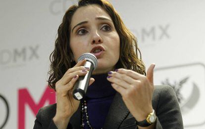 Tanya M&uuml;ller, secretaria de Medio Ambiente de la Ciudad de M&eacute;xico.