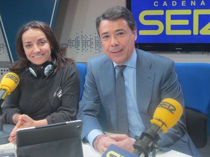 Ignacio González y Pepa Bueno, esta mañana en 'Hoy por hoy'.