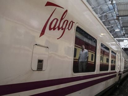 Uno de los trenes de la empresa espa&ntilde;ola Talgo.