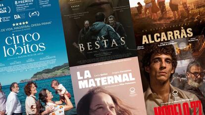 Películas nominadas a Mejor Película en los Premios Goya 2023.