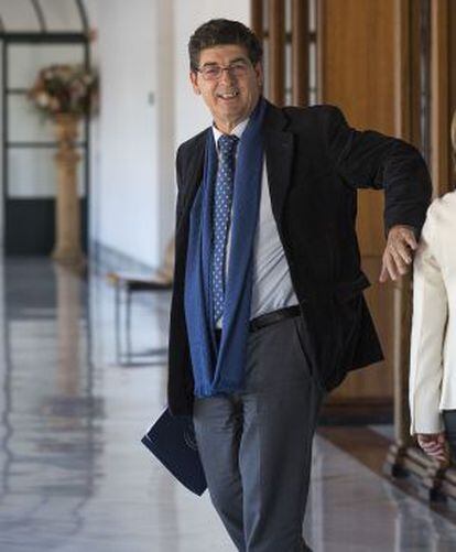 Diego Valderas, en el Parlamento, en diciembre de 2013.