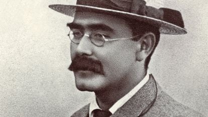 Rudyard Kipling (1865-1936), en torno a 1900.