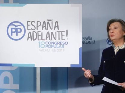 Rudi presenta el congreso del PP, este mi&eacute;rcoles.