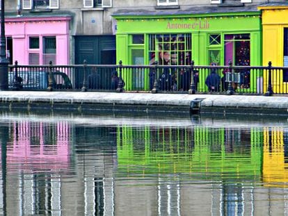 El Canal St Mart&iacute;n, en Par&iacute;s. 