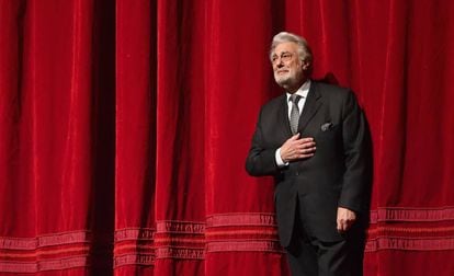 Plácido Domingo, el pasado noviembre en la Ópera Metropolitana de Nueva York.