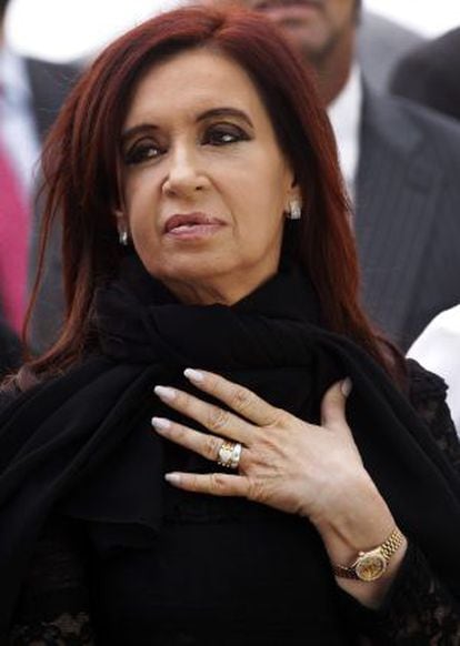 La presidenta de Argentina, Cristina Fernández