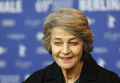 Charlotte Rampling, en la Berlinale.