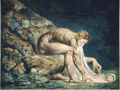 'Newton', por William Blake (1795).