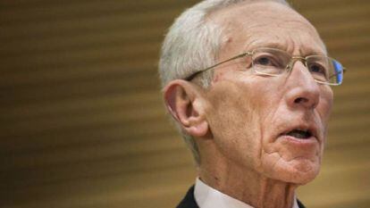 Stanley Fischer, vicepresidente de la Reserva federal, en 2014