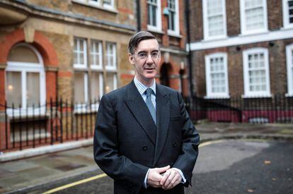 Jacob Rees-Mogg, en noviembre de 2018.