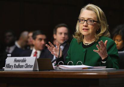 Hillary Clinton Testifies Before Senate Hearing On Benghazi Attacks