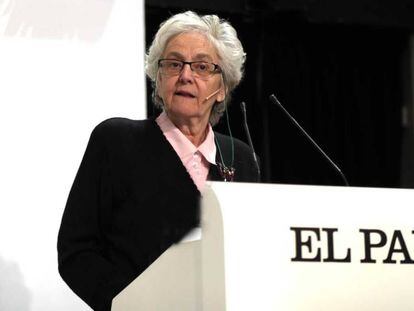 Presentación de Soledad Gallego-Díaz como directora de EL PAÍS, el pasado junio.