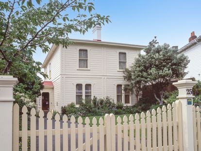 La casa de Katherine Mansfield en Wellington, Nueva Zelanda.