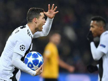 Cristiano Ronaldo, ante el Young Boys