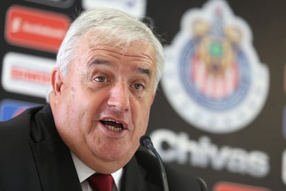 El excoordinador del fútbol base del FC Barcelona Albert Benaiges, durante su etapa como técnico en México.