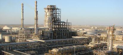 Refiner&iacute;a de Rabigh, en Arabia Saud&iacute;, en la que participa T&eacute;cnicas Reunidas.