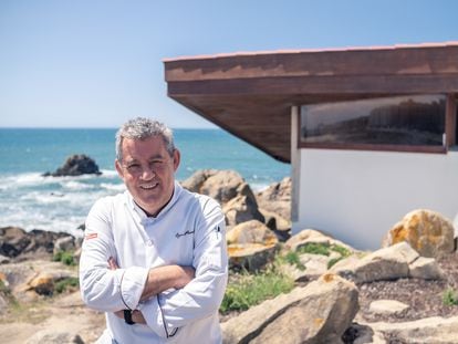 El chef Rui Paula en el restaurante Casa de Chá da Boa Nova, en Portugal.