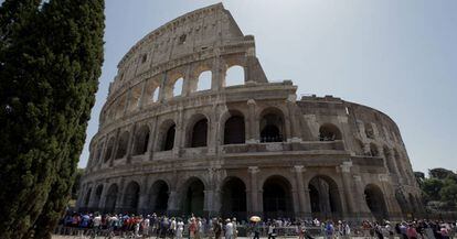 El Coliseo, en Roma.