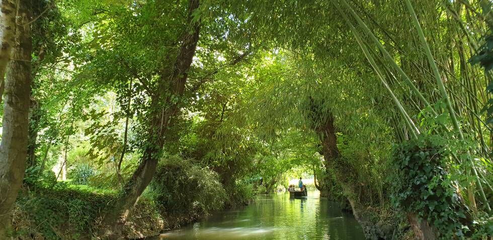 La conocida como Venecia Verde, a solo unos kilómetros de Niort.