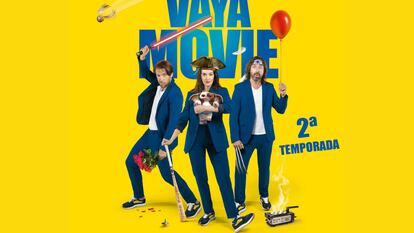 Cartel promocional del espectáculo 'Vaya Movie', que presenta su segunda temporada en Madrid.