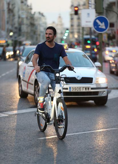 Madrid tiene muchas ganas de bici. Entre 2012 y 2013 su uso ha aumentado un 17%.