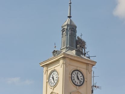Torre de la casa consistorial de Alcalá de Henares.