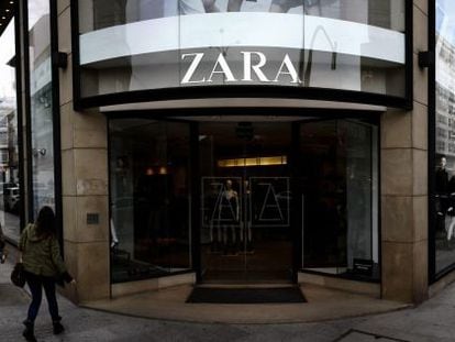 Tienda en A Coruña de Zara, propiedad del grupo Inditex.