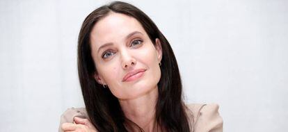 La actriz Angelina Jolie.