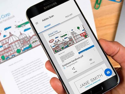 Adobe Scan, la nueva app para escanear documentos