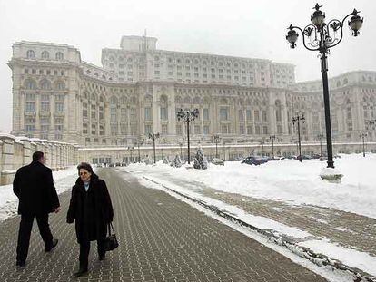 Imagen de Bucarest realizada a primeros de este mes.