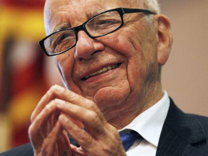 El presidente de News Corporation, Rupert Murdoch.