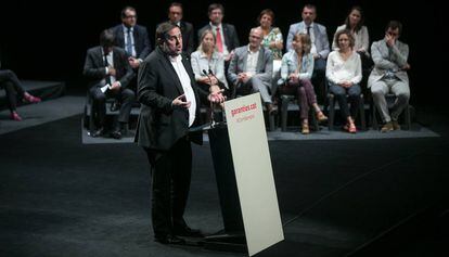 El vicepresidente de la Generalitat, Oriol Junqueras. 