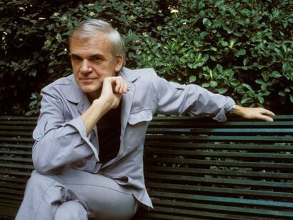 El escritor Milan Kundera.