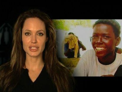 Angelina Jolie presenta un vídeo en favor de los refugiados