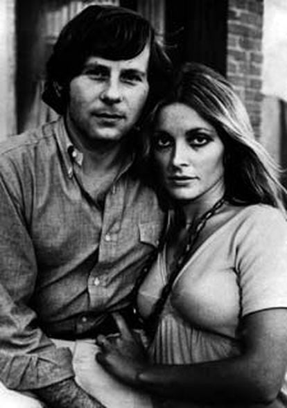 Roman Polanski y Sharon Tate.