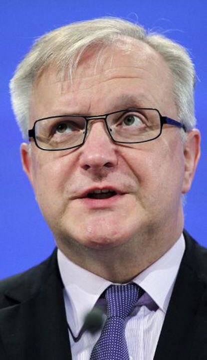 El vicepresidente de la Comisión Europea, Olli Rehn.