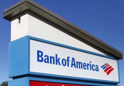 Logotipo de Bank of America. 