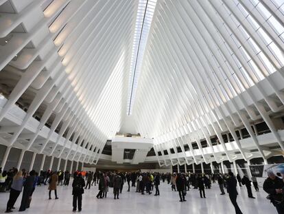 Oculus, la nueva estaci&oacute;n de transportes de Nueva York.