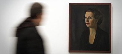 'Retrato de Maria Josefa Tàpies', obra del pintor que se puede ver en la exposición de Barcelona.