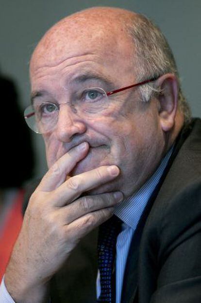El vicepresidente de la Comisión Europea, Joaquín Almunia.