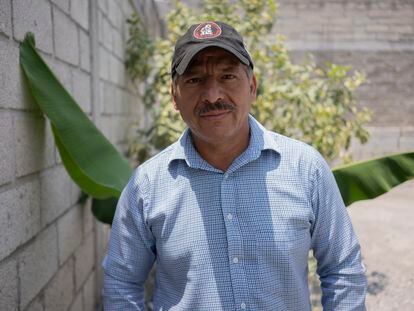 Javier Jiménez Jiménez, jefe de la policía detenido por la Fiscalía de Morelos, fotografiado en Xoxocotla, Morelos, en mayo 2022.