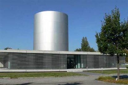 Edificio del simulador de nubes en Leipzig.