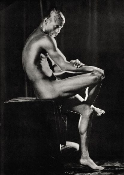 'Retrato del boxeador Kid Chocolate' (1931), obra de Aladar Hajdú, conocido como Rembrandt (1921-2005). Fue dueño de uno de los estudios más importantes de La Habana en la primera mitad del siglo XX. Apreciado por la burguesía habanera, sobresale en su obra esta conocidísima imagen del púgil.