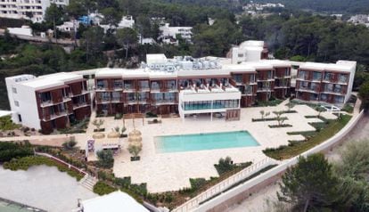 Hotel Siua en Ibiza, propiedad de HIP.