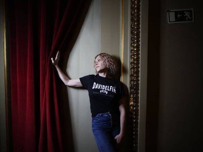 Antonia San Juan en el Teatro Nuevo Apolo.